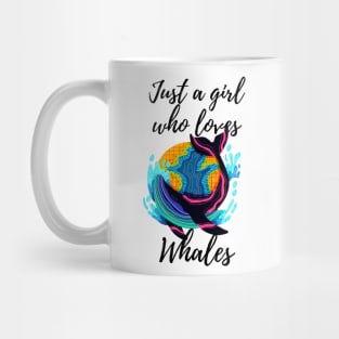 Just a Girl Who Loves Whales Mug